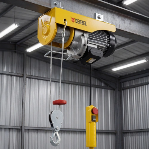 Тельфер электрический TF-1000,1 т, 1600 Вт, высота 12 м, 8 м/мин Denzel по ценам производителя в Воронеже с доставкой по всей России