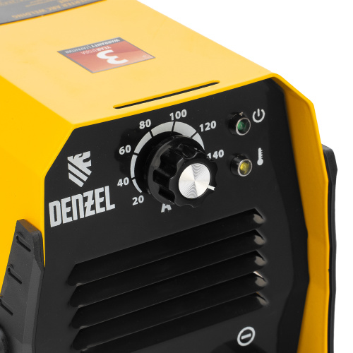 Аппарат инверторный дуговой сварки DS-160 Compact, 160 А, ПВ 70%, диаметр электрода 1.6-3.2 мм Denzel по ценам производителя в Воронеже с доставкой по всей России