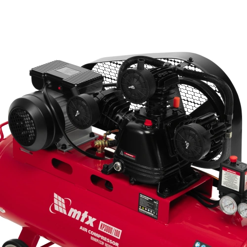 Компрессор воздушный ременный привод КР3000/100  3,0 кВт, 100 литров, 510 л/мин МТХ по ценам производителя в Воронеже с доставкой по всей России