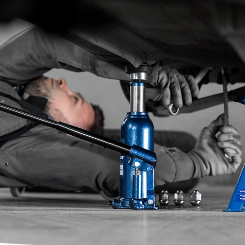 Домкрат гидравлический бутылочный, 6 т, h подъема 207-404 мм Stels по ценам производителя в Воронеже с доставкой по всей России