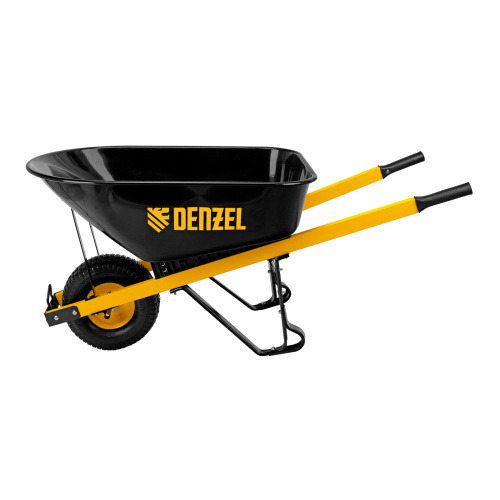 Тачка строительная, усиленная, объем 140 л, 230 кг, колесо 15х6.00-6 Denzel по ценам производителя в Воронеже с доставкой по всей России