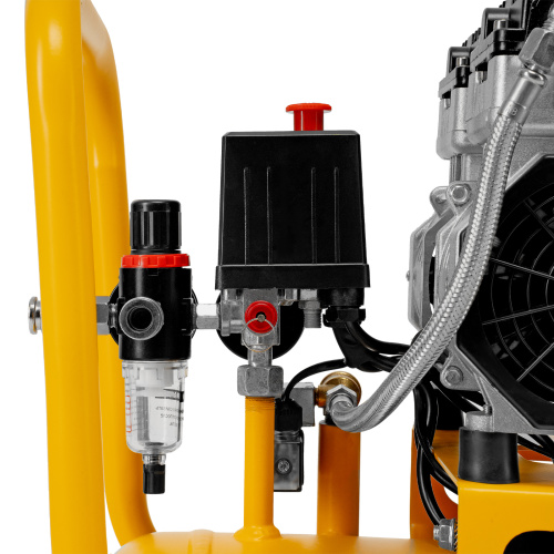 Компрессор безмасляный, малошумный DLS 1500/50, 1500 ВТ, 2x750, 50 л, 260 л/мин Denzel по ценам производителя в Воронеже с доставкой по всей России