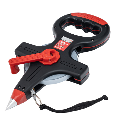 Рулетка геодезическая, 50 м х 12,5 мм, металлическая лента, открытый корпус Matrix по ценам производителя в Воронеже с доставкой по всей России