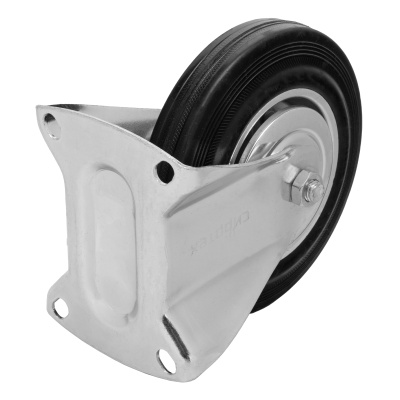 Колесо неповоротное D 160 мм, крепление  платформенное Сибртех по ценам производителя в Воронеже с доставкой по всей России