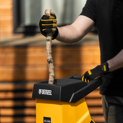 Измельчитель садовый электрический ECS-2700, 2700 Вт, 40 мм Denzel по ценам производителя в Воронеже с доставкой по всей России