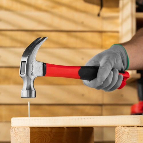 Молоток-гвоздодер optimal, 450 г, фибергласовая обрезиненная рукоятка Matrix по ценам производителя в Воронеже с доставкой по всей России