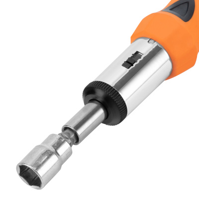 Отвертка реверсивная, биты, головки торцевые, 14 шт, Sparta по ценам производителя в Воронеже с доставкой по всей России