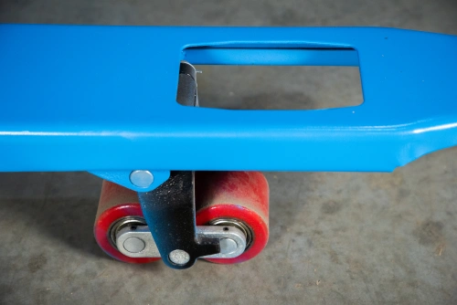 Тележка гидравлическая широковильная 2500 кг 1220х685 мм полиуретановые колеса TOR RHP по ценам производителя в Воронеже с доставкой по всей России