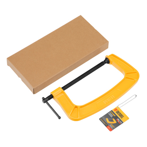 Струбцина G-образная, усиленная, 200 мм Denzel по ценам производителя в Воронеже с доставкой по всей России