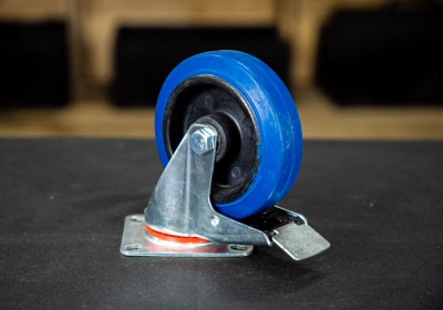 Колесо поворотное резина SRCLb 55 125 мм с тормозом (F) по ценам производителя в Воронеже с доставкой по всей России