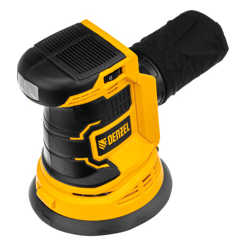 Машина шлифовальная эксцентриковая аккумуляторная COS-125-0, 18В Li-Ion Denzel по ценам производителя в Воронеже с доставкой по всей России