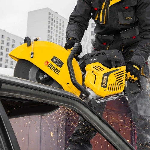 Бензорез МС-7440, 74 см3, диаметр диска 400 мм DENZEL купить в Москве с доставкой по всей России | ProtosMarket.ru