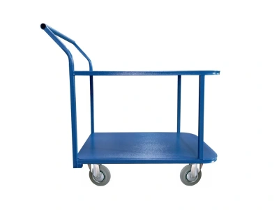 Тележка платформенная TOR ТП-1Я (500х800) 2х-ярусная (160мм) по ценам производителя в Воронеже с доставкой по всей России