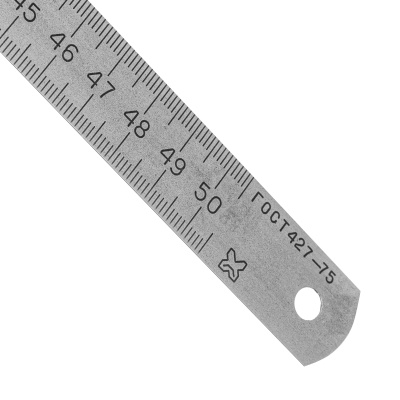 Линейка измерительная, 500 мм, металлическая по ценам производителя в Воронеже с доставкой по всей России