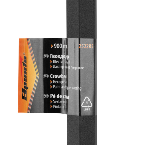 Гвоздодер, 900 мм, шестигранный, окрашенный Sparta по ценам производителя в Воронеже с доставкой по всей России