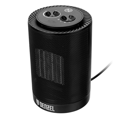 Тепловентилятор керамический DTFC-1200S, вращение, 3 реж., вент., нагрев 600/1200 Вт Denzel по ценам производителя в Воронеже с доставкой по всей России