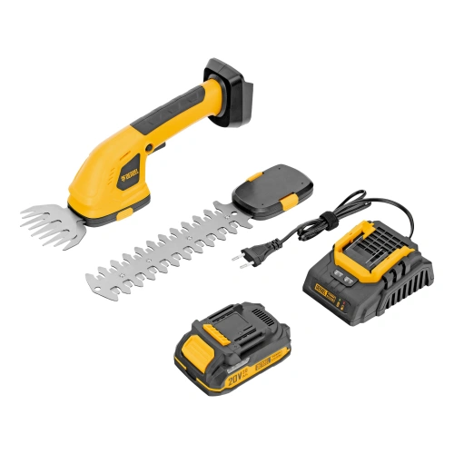 Ножницы-кусторез аккумуляторные GS-20, Li-Ion, 20 В Denzel по ценам производителя в Воронеже с доставкой по всей России