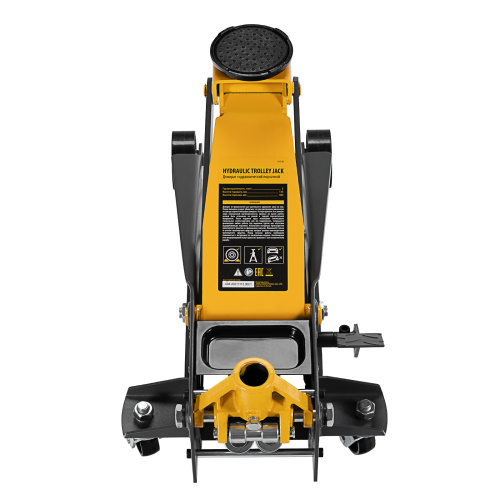 Домкрат гидравлический подкатной 3 т, с фиксатором, быстрый подъем, 135-480 мм, профессиональный Denzel по ценам производителя в Воронеже с доставкой по всей России