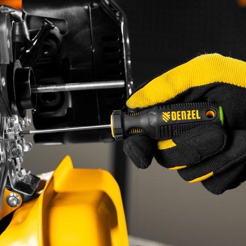 Отвертка PZ0x75 мм, CrV, трехкомпонентная рукоятка Denzel по ценам производителя в Воронеже с доставкой по всей России