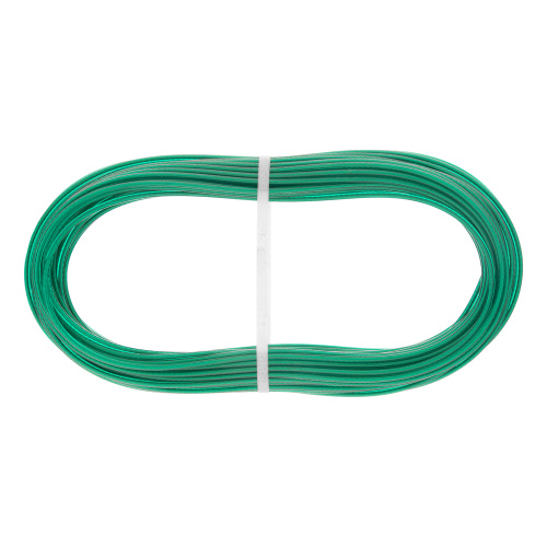 Трос металлополимерный зеленый ПР-2.5, толщина 2.5 мм, моток 20 метров Сибртех по ценам производителя в Воронеже с доставкой по всей России