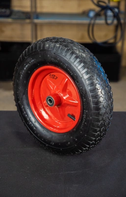 Колесо пневматическое резиновое 387 мм 4.00-8 (подшипник 16 мм) по ценам производителя в Воронеже с доставкой по всей России