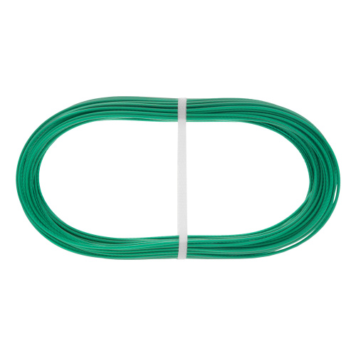 Трос металлополимерный зеленый ПР-2.0, толщина 2.0 мм, моток 20 метров Сибртех по ценам производителя в Воронеже с доставкой по всей России