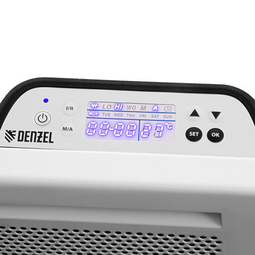 Конвектор гибридный электрический HybridX-2000, ИК нагреватель, цифровой термостат Denzel по ценам производителя в Воронеже с доставкой по всей России