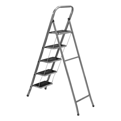 Стремянка 5 ступени, с полимерными ковриками, Сибртех по ценам производителя в Воронеже с доставкой по всей России