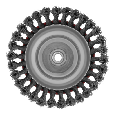 Щетка для УШМ, 150 мм, М14, "чашка", крученая проволока 0.5 мм Matrix по ценам производителя в Воронеже с доставкой по всей России