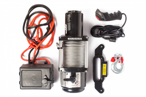 Лебедка (2720 кг/20 м) автомобильная TOR 12 V P6000 по ценам производителя в Воронеже с доставкой по всей России