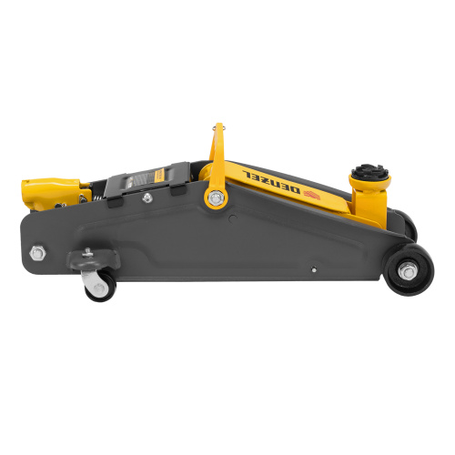 Домкрат гидравлический подкатной с фиксатором, 2,8 т, 135-385 мм Denzel по ценам производителя в Воронеже с доставкой по всей России