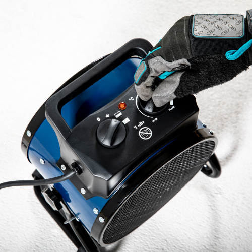 Тепловая пушка, керамический нагреватель K3, 3 режима, 230В, 1500/3000 Вт Сибртех по ценам производителя в Воронеже с доставкой по всей России