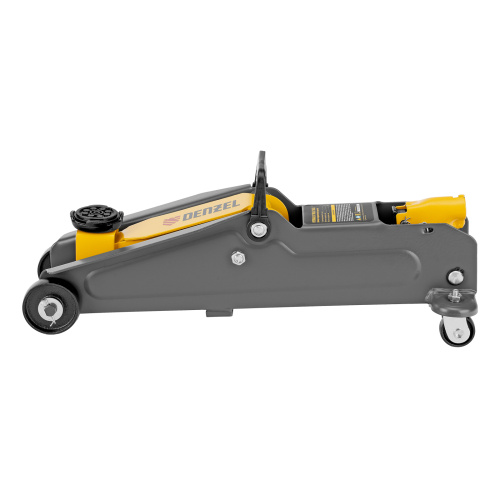 Домкрат гидравлический подкатной, 2 т, 135-385 мм, в пласт. кейсе Denzel по ценам производителя в Воронеже с доставкой по всей России