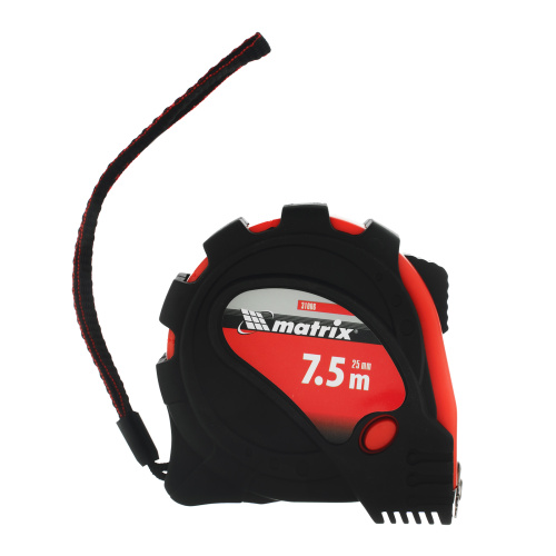 Рулетка Status Magnet 3 fixations,7,5 м х 25 мм,обрезиненный корпус,зацеп с магнитом Matrix по ценам производителя в Воронеже с доставкой по всей России