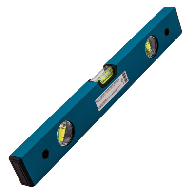 Уровень алюминиевый усиленный, 400 мм, 3 глазка Gross по ценам производителя в Воронеже с доставкой по всей России