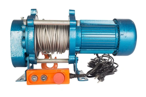 Лебедка электрическая  300 кг  30 м с канатом 220 В TOR KCD по ценам производителя в Воронеже с доставкой по всей России