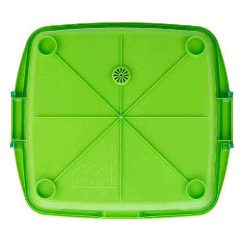 Переносной контейнер-мойка для решетки-гриль и продуктов, 48x48 см Palisad по ценам производителя в Воронеже с доставкой по всей России