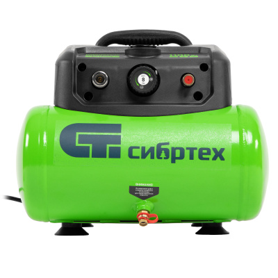 Компрессор воздушный безмаслянный BL 1100/6 1100Вт, ресивер 6 литров, 180 л/мин Сибртех по ценам производителя в Воронеже с доставкой по всей России