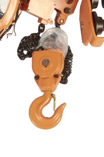 Таль передвижная с уменьшенной строительной высотой  5т  6м 380В электрическая цепная TOR HHBDSL-02 по ценам производителя в Воронеже с доставкой по всей России