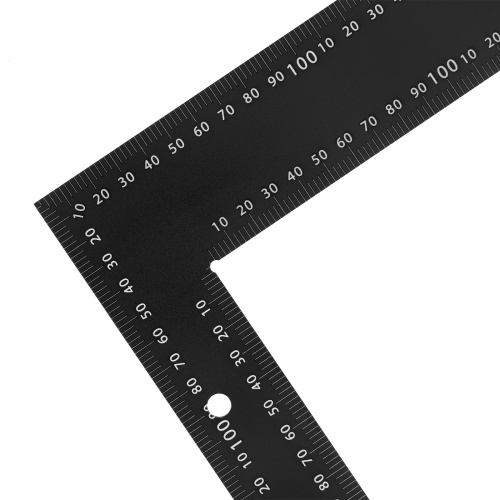 Угольник, 400 х 600 мм, алюминиевый, лазерная гравировка Denzel по ценам производителя в Воронеже с доставкой по всей России