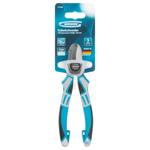 Кабелерез, трехкомпонентные рукоятки, 160 мм Gross по ценам производителя в Воронеже с доставкой по всей России