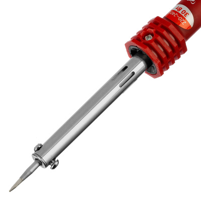 Паяльник, пластиковая рукоятка, медный наконечник с долговечным защитным покрытием, 220 В, 30 W Matrix по ценам производителя в Воронеже с доставкой по всей России