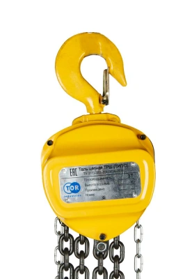 Таль ручная шестеренная TOR ТРШ C 3ТХ18М по ценам производителя в Воронеже с доставкой по всей России