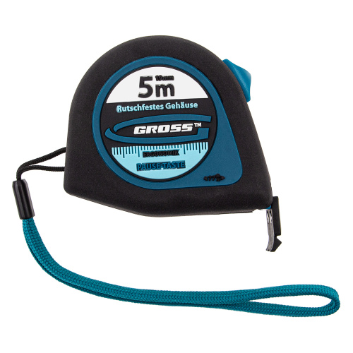 Рулетка "Ergonomisch",5 м x 19 мм,магнитный обрезиненный зацеп Gross по ценам производителя в Воронеже с доставкой по всей России