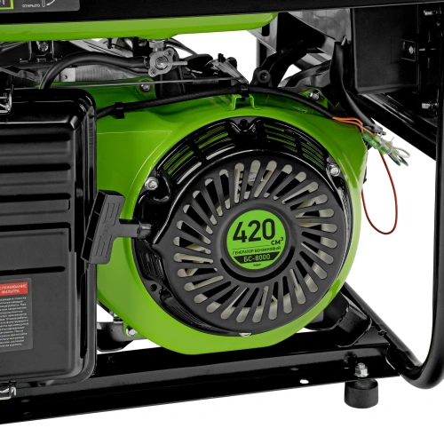 Генератор бензиновый БС-8000, 6,6 кВт, 230В, четырехтактный, 25 л, ручной стартер Сибртех по ценам производителя в Воронеже с доставкой по всей России