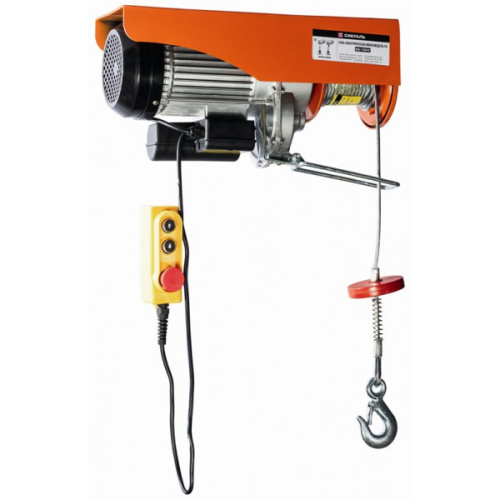Мини-таль электрическая канатная, стационарная, 220 В 500 / 1000 кг - 20/10 м РА, Сибталь по ценам производителя в Воронеже с доставкой по всей России