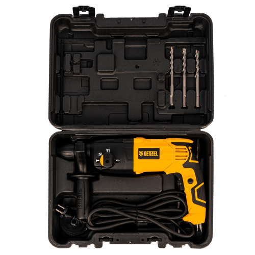 Перфоратор электрический RH-750-24, SDS-plus, 750 Вт, 2.5 Дж, 3 режима Denzel по ценам производителя в Воронеже с доставкой по всей России