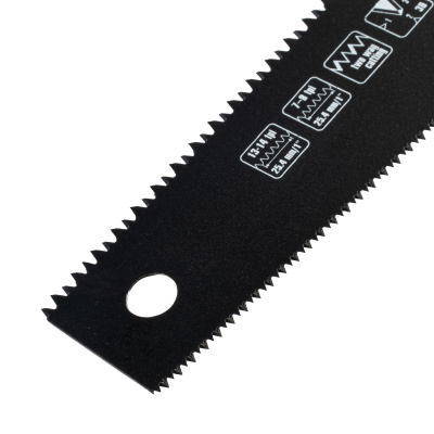 Ножовка по дереву UNIVERSAL, 350 мм, две рабочие кромки 13-14 TPI и 7-8 TPI, тефлоновое покрытие Matrix по ценам производителя в Воронеже с доставкой по всей России