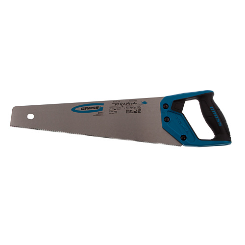 Ножовка по дереву "Piranha", 400 мм, 11-12 TPI, зуб-3D, каленый зуб, двухкомпонентная рукоятка Gross по ценам производителя в Воронеже с доставкой по всей России