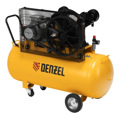Компрессор воздушный рем. привод BCV 5500-T/200, 5,5 кВт, 200 литров, 850 л/мин Denzel по ценам производителя в Воронеже с доставкой по всей России